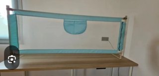 Barrera de Cama Infantil Azul