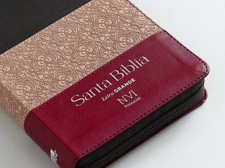 Biblia NVI Peninsular Portátil Letra Grande Tricol