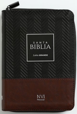 Biblia NVI Peninsular Portátil Letra Grande Geomét