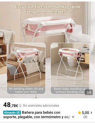 Bañera para bebé sin estrenar