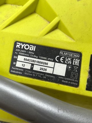 Cortacésped Eléctrico 1500 W de 36cm RYOBI