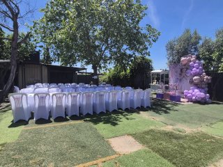 Decoración para Comunión al Aire Libre