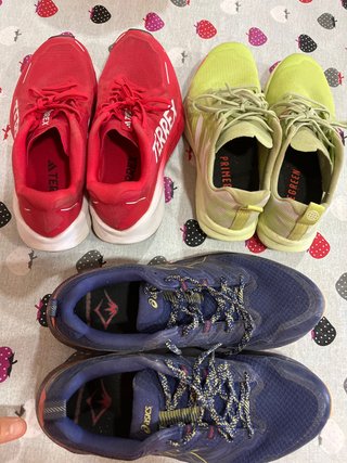 Lote de 3 pares de zapatillas de trail