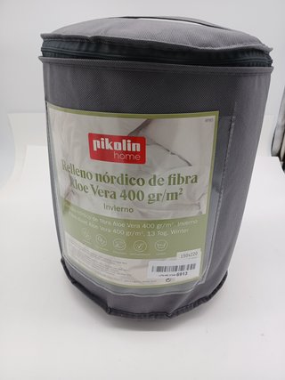 Pikolin Home - (150 x 220) Edredón Nórdico de Fibra Invierno 400gr, Aloe Vera, Dermoprotector y Tran