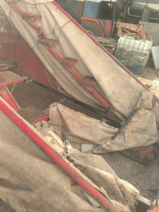 Paraguas recolector trasero