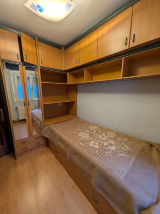 Mueble Juvenil con Cama Nido y Puente