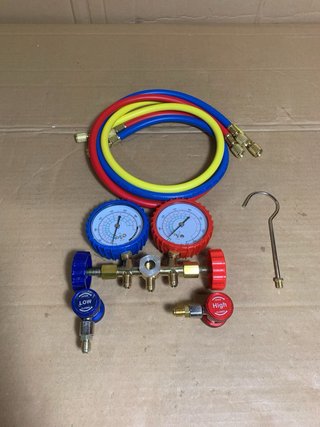 Bomba de Vacio Vevor RS-0.5 1.8CFM + Manometro
