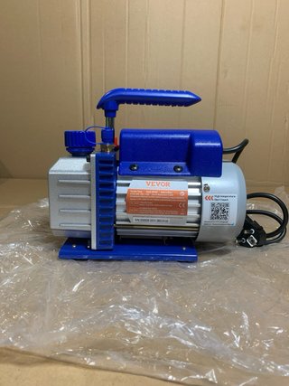 Bomba de Vacio Vevor RS-0.5 1.8CFM + Manometro