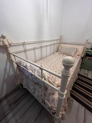 Estructura de Cama Individual Clásica
