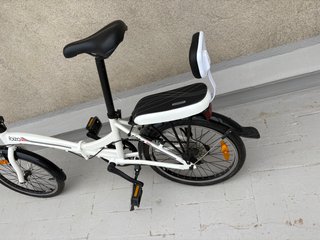 Bicicleta BH Ibiza plegable blanca