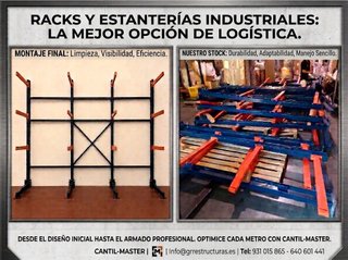 Maximiza Espacio y Orden con Sistemas Cantilever