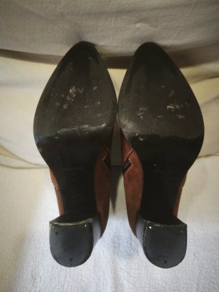 Botines Ante Caoba Redlove Talla 41