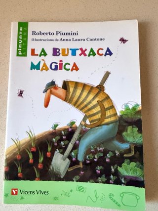 Libro infantil en valenciano. La butxaca magica