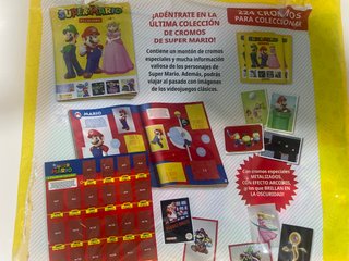 Album + colección COMPLETA Super Mario Bros. Nuevo