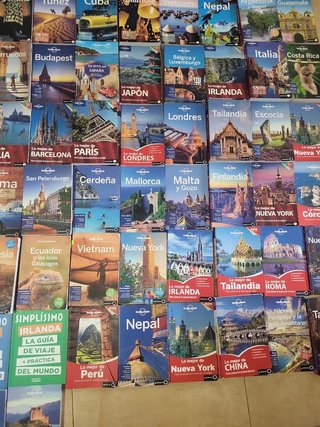 guias lonely planet a 10 euros unidad