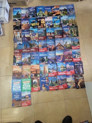 guias lonely planet a 10 euros unidad