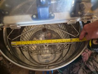 Extractor de miel casi nuevo