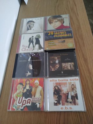 Lote CDs Música Nacional Pop Español