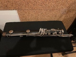 Clarinete bajo Pontaque SP10. Artesanal.