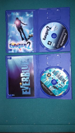 Lote PS2 Everblue 1 y 2 PlayStation Completo Esp