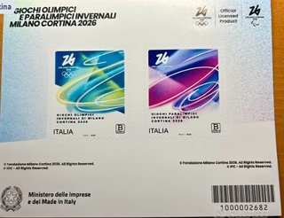 Francobolli Milano Cortina 2026