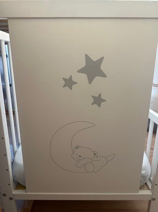 Cuna Convertible Blanca