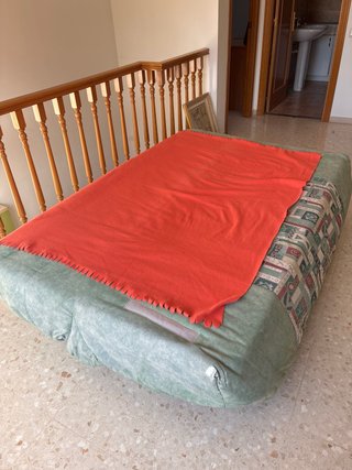 Sofá Cama con Funda