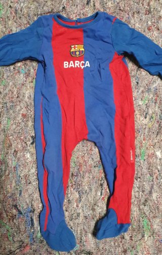 Pijama de Bebé del F.C. Barcelona