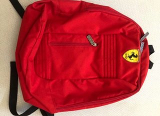 Mochila Ferrari Roja Deportiva
