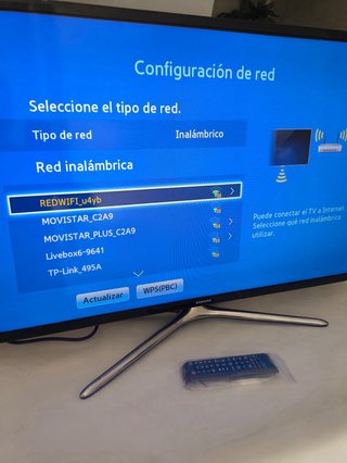 Smart TV Samsung 40 pulgadas wifi con mando