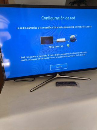 Smart TV Samsung 40 pulgadas wifi con mando