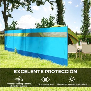 Cortavientos camping