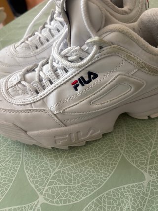 Zapatillas Fila Disruptor Blancas talla 34