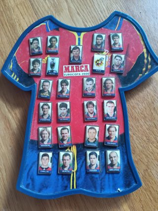 Camiseta pin Eurocopa 2000