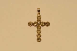 CRUZ DE ORO 18K/3.3GR