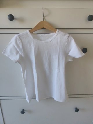 2 Camisetas Niños Manga Corta Talla 6 Negro