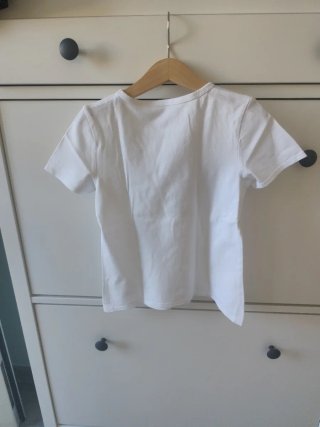 2 Camisetas Niños Manga Corta Talla 6 Negro