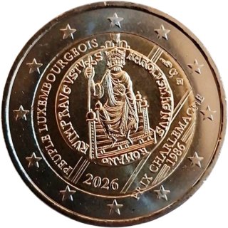 2 € Luxemburgo 2026 Conmemorativa