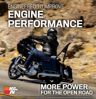 Filtro de Aire K&N HD-1508 para Harley Davidson