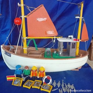Barco Pesquero Playmobil 1983 S.387