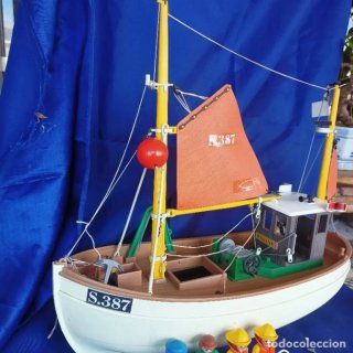 Barco Pesquero Playmobil 1983 S.387