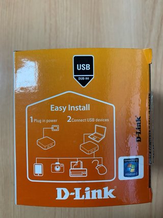 Hub USB D-Link 4 Puertos DUB-H4