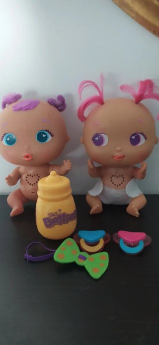 Set de 2 Muñecos Bellies con Accesorios