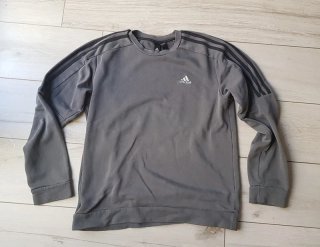Felpa Adidas Girocollo Grigia Tg S