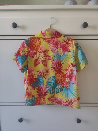 Camisa Hawaiana Niño 6 Años
