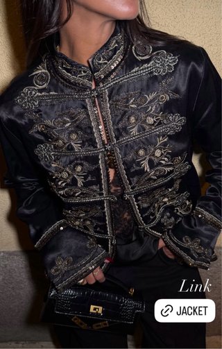 Chaqueta Zara con Bordados Talla  XS