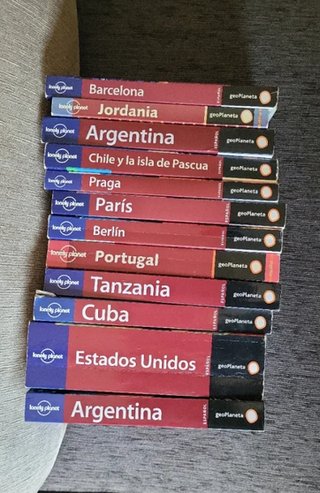 LOTE GUIAS LONELY PLANET. PRECIO X TODAS
