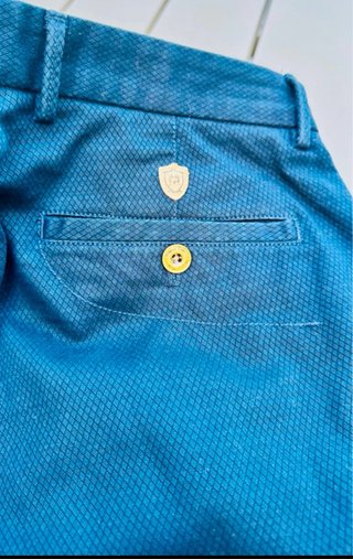 Pantalón Massimo Dutti Talla 38 Azul marino