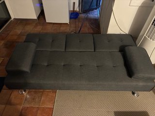 Sofá Cama Reclinable Gris