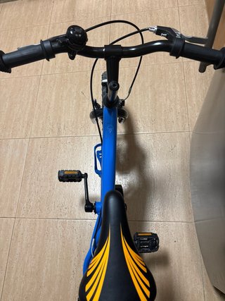 Bicicleta infantil azul 14 pulgadas
